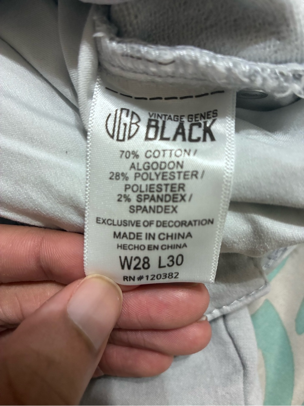 Kids Light Gray Jeans - W28 L30